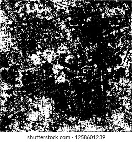 Grunge black and white abstract vector background
