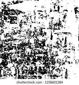Grunge black and white abstract vector background
