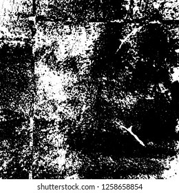 Grunge black and white abstract vector background