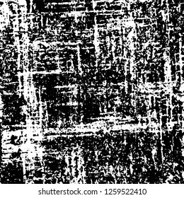 Grunge black and white abstract vector background