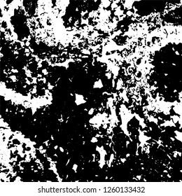 Grunge black and white abstract vector background