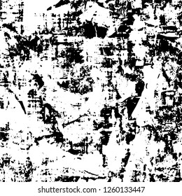 Grunge black and white abstract vector background