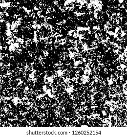 Grunge black and white abstract vector background