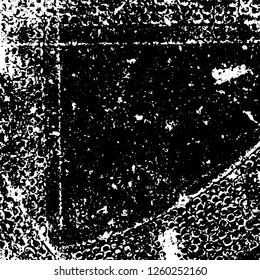 Grunge black and white abstract vector background