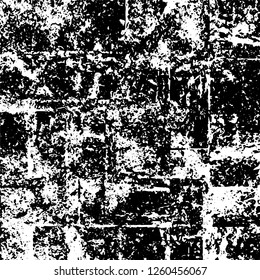 Grunge black and white abstract vector background