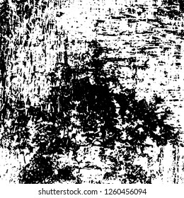 Grunge black and white abstract vector background