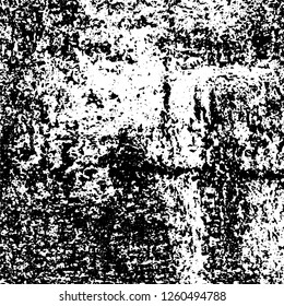 Grunge black and white abstract vector background