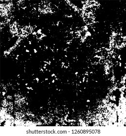 Grunge black and white abstract vector background
