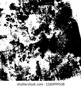 Grunge black and white abstract vector background