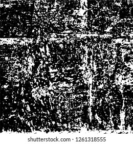 Grunge black and white abstract vector background
