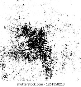 Grunge black and white abstract vector background