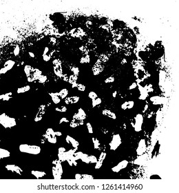 Grunge black and white abstract vector background