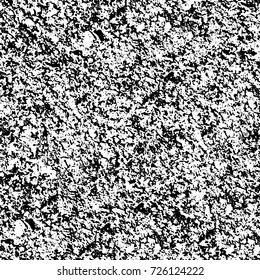 Grunge black and white abstract vector background from cracks, scratches, spots a futuristic pattern vintage texture