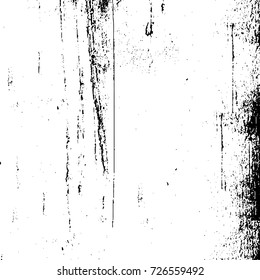 Grunge black and white abstract vector background from cracks, scratches, spots a futuristic pattern vintage texture