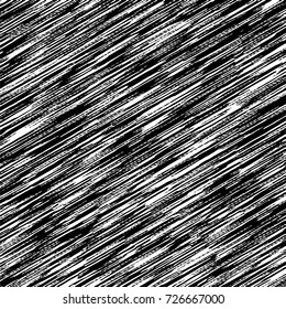 Grunge black and white abstract vector background from cracks, scratches, spots a futuristic pattern vintage texture