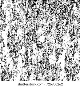 Grunge black and white abstract vector background from cracks, scratches, spots a futuristic pattern vintage texture