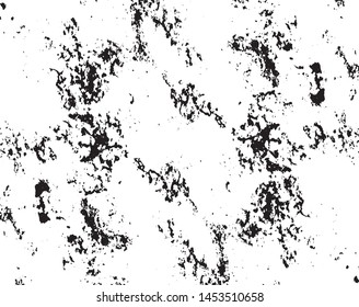 Grunge is black and white background. Abstract monochrome texture pattern of cracks, chips.