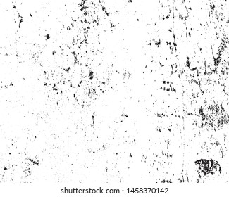 Grunge is black and white background. Abstract monochrome texture pattern of cracks, chips.
