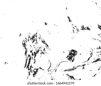 Grunge is black and white background. Abstract monochrome texture pattern of cracks, chips.
