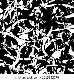 Grunge black and white background. Grim urban texture