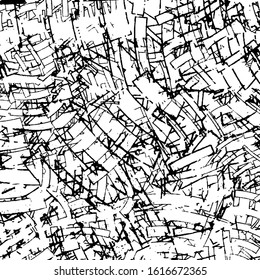 Grunge black and white background. Grim urban texture