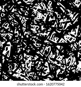 Grunge black and white background. Grim urban texture