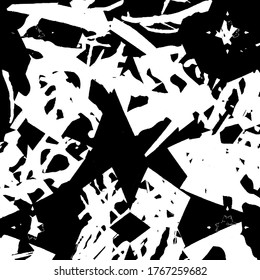 Grunge black and white background. Grim urban texture