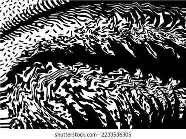 Grunge black and white background template. abstract,messy, splattered,sprayer texture with easy modification vector.
