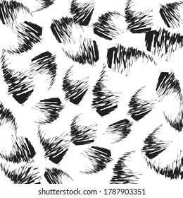 Grunge black and white background. Vector.