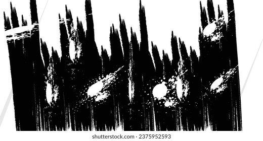 grunge black white brush textures modern abstract background design abstract vektor