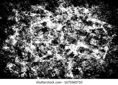 Grunge black and white. Destroyed by a monochrome background. Abstract destroyed texture