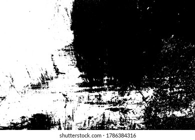 Grunge black and white. Destroyed by a monochrome background. Abstract destroyed texture