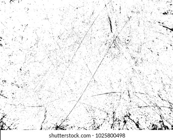 Grunge Black and White Distress Texture .Wall Background .Vector Illustration svg