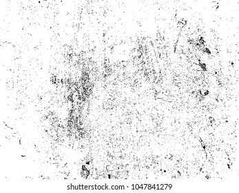 Grunge Black White Distress Texture Wall Stock Vector (Royalty Free ...