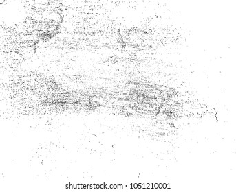Grunge Black and White Distress Texture .Wall Background .Vector Illustration