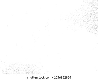 Grunge Black and White Distress Texture .Wall Background .Vector Illustration
