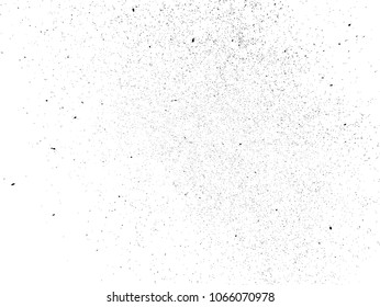 Grunge Black and White Distress Texture .Wall Background .Vector Illustration