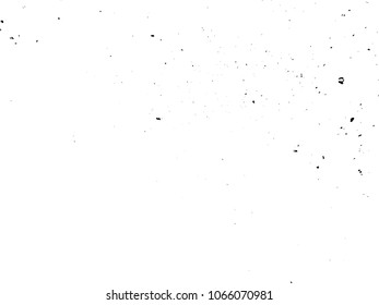 Grunge Black and White Distress Texture .Wall Background .Vector Illustration