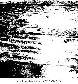 Grunge Black and White Distress Texture . 