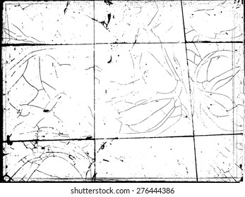 Grunge Black and White Distress Texture . 