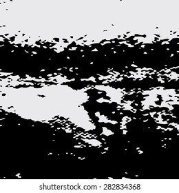 Grunge Black and White Distress Texture .