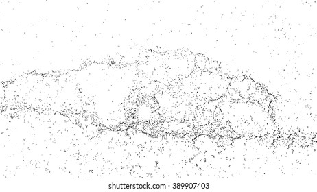 Grunge Black and White Distress Texture . Scratch Texture . Dirty Texture . .Vector Illustration. 