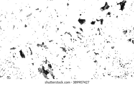 Grunge Black and White Distress Texture . Scratch Texture . Dirty Texture . .Vector Illustration. 