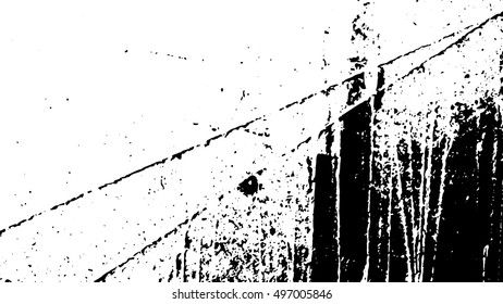 Grunge Black and White Distress Texture . Scratch Texture .
