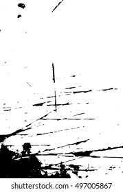 Grunge Black and White Distress Texture . Scratch Texture .