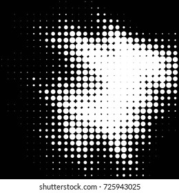 Grunge black and white dots texture background. Spotted vector Abstract Texture
