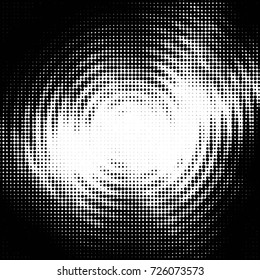 Grunge black and white dots texture background. Spotted vector Abstract Texture
