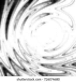 Grunge black and white dots texture background. Spotted vector Abstract Texture
