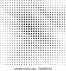 Grunge black and white dots texture background. Spotted vector Abstract Texture
