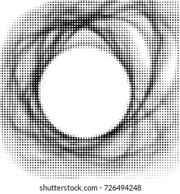 Grunge black and white dots texture background. Spotted vector Abstract Texture
